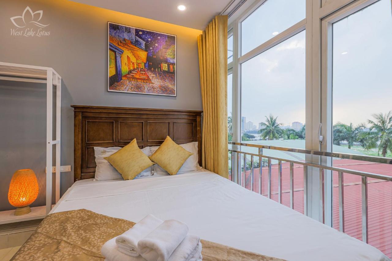 เดอะ เลควิว - เวสต์ เลค โลตัส อพาร์ตเมนต์ Hotel ฮานอย ภายนอก รูปภาพ
